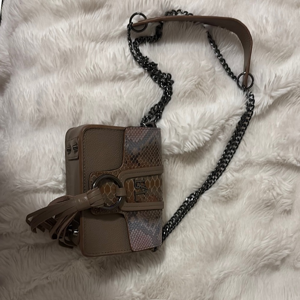 Stylish Tan and Brown Women's Bag